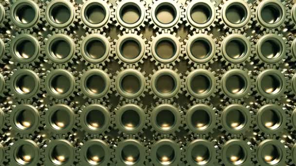 Équipe synchronisée - Engrenages arrière-plan 