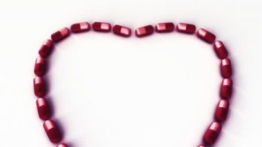 Kalp şekli hapları yapılır.