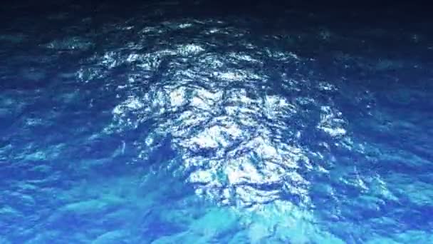 Lumière sous la surface de l'eau . — Video