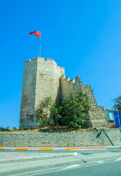 Mura della città Istanbul — Foto Stock