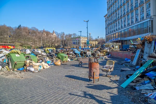 Revolução Euromaidan em Kiev — Fotografia de Stock