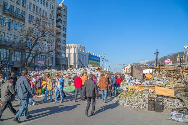 Евромайдан в Киеве — стоковое фото