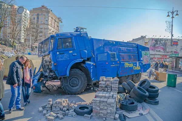 Rivoluzione euromaidan a Kiev — Foto Stock