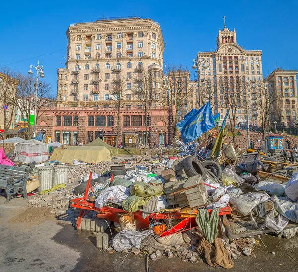 Euromaidan revolutie in kiev — Stockfoto