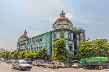 Yngoon 'daki imparatorluk binaları.