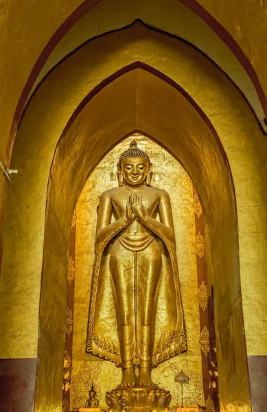 Stehender Buddha Kakusandha nach Norden — Stockfoto
