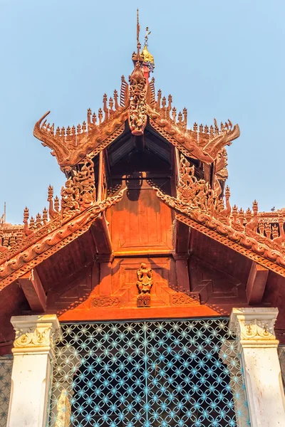 Templo Mingun - decoraciones de techo — Foto de Stock