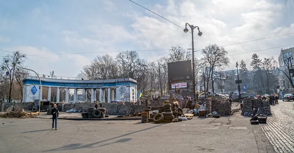 La revolución Euromaidán en Kiev — Foto de Stock