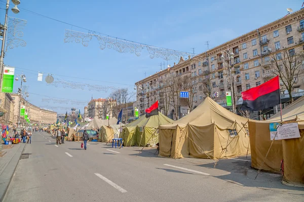 Евромайдан в Киеве — стоковое фото