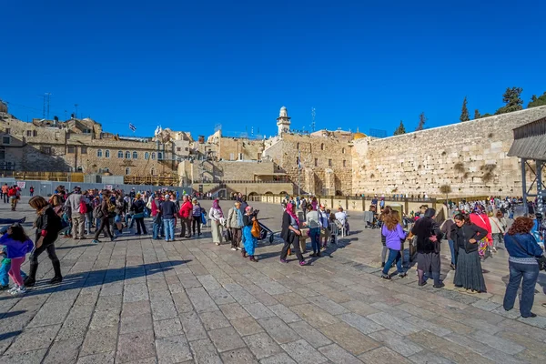 Muro occidental en Jerusalén —  Fotos de Stock