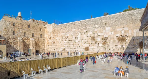 예루살렘에 있는 서쪽 벽 — 스톡 사진