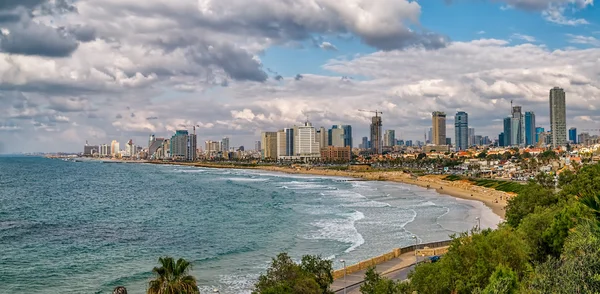 Tel Aviv, riviera panorama — Stock Photo, Image