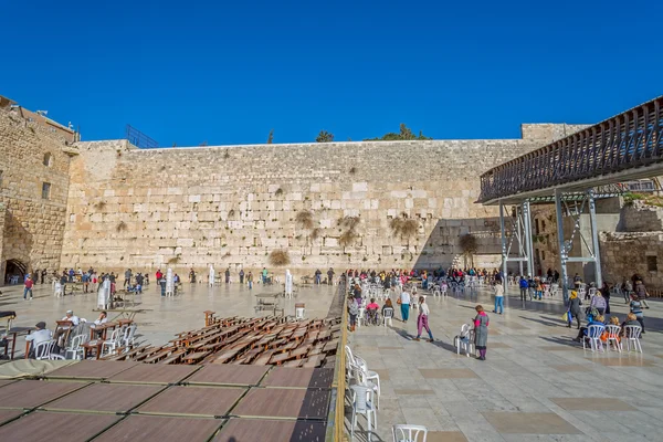 Muro occidental en Jerusalén —  Fotos de Stock