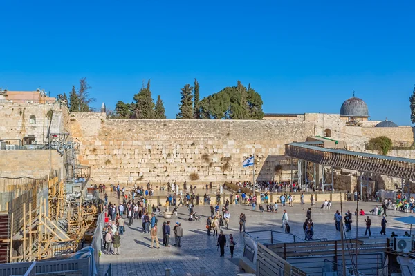 Westmauer in jerusalem — Stockfoto