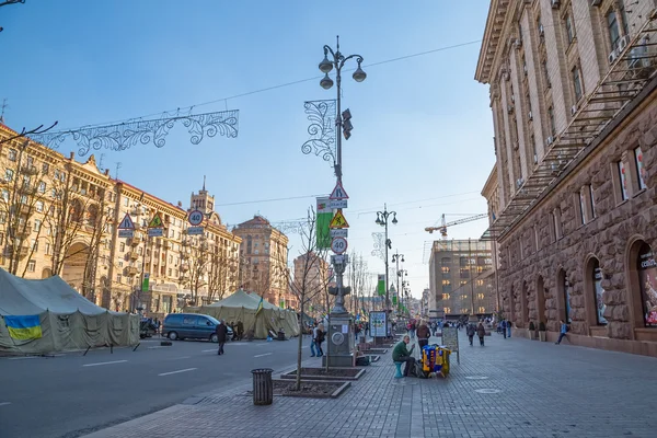 Euromaidan revolution in Kiev — Stock Photo, Image