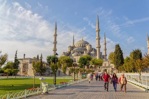 Blå moskén, istanbul — Stockfoto