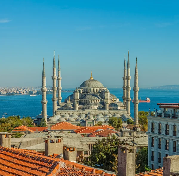 Blå moskén i Istanbul — Stockfoto