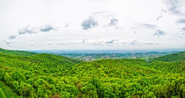 Panoráma a Zágráb — Stock Fotó