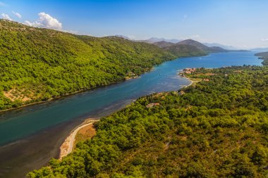 Ston kanal peljesac Yarımadası