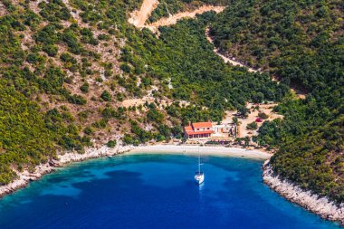 Adriyatik peyzaj, Hırvatistan peljesac Yarımadası
