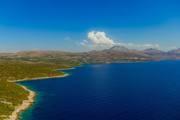 Adriatische landschap, Kroatië — Stockfoto