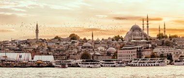 İstanbul Altın Boynuz günbatımı