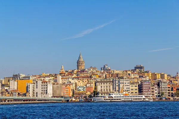 Distrito de Galata Istambul — Fotografia de Stock