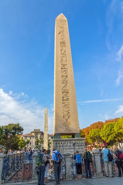 Obelisk theodosius, istanbul — Stock fotografie