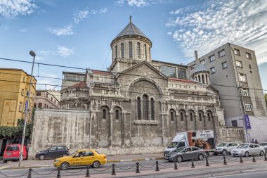 Kerk van st. peter en st. paul in istanbul성 베드로 이스탄불에 있는 세인트 폴의 교회