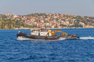 istanbul'da römorkör