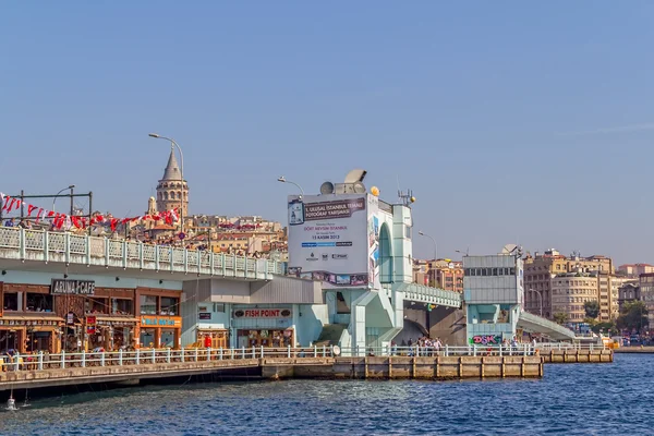 Galata Bridge Istanbul — Stock Photo, Image