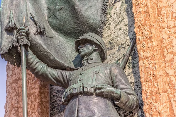 Republic monument in Istanbul — Stock Photo, Image