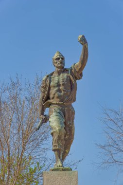 Dugi Otok Hırvatistan 'daki partizanın eski anıtı