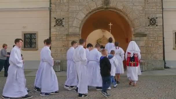 Iglesia Marija Bistrica — Vídeo de stock