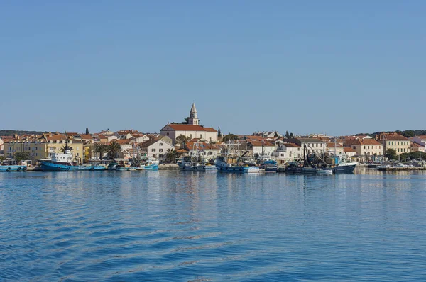 Биоград старый городской порт Хорватия — стоковое фото