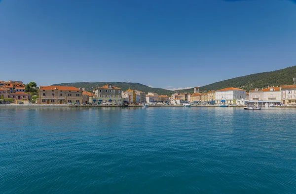 Cres oude binnenstad haven Kroatië — Stockfoto