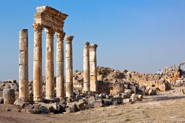 Apamea calle Siria — Foto de Stock