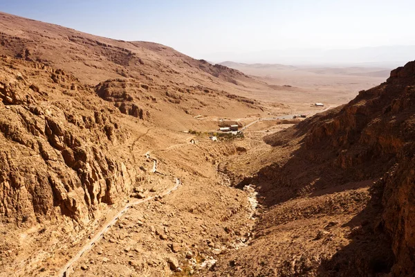 Mar Musa yürüyüş yolu Suriye — Stok fotoğraf