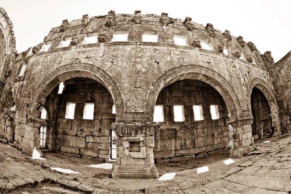 One Best Preserved Syrian Byzantine Ecclesiastical Building 5Th Century Three — Stock Photo, Image