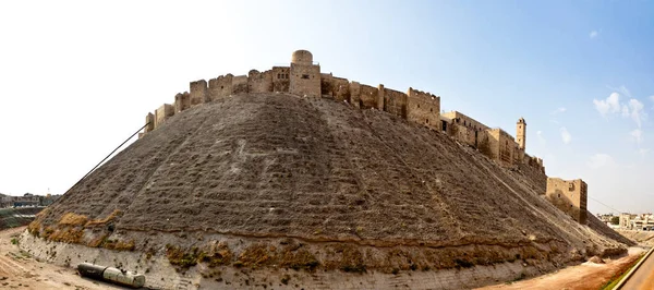 Ciudadela Alepo Siria — Foto de Stock