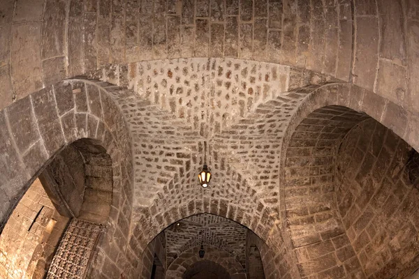 Citadel ceiling Aleppo Syria — Stock Photo, Image