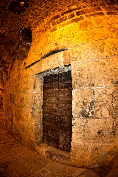 Dveře Citadely Aleppo — Stock fotografie