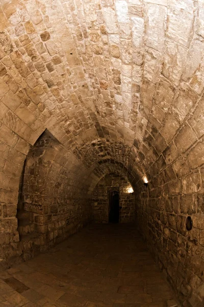 Citadel passage fisheye lins Aleppo — Stockfoto