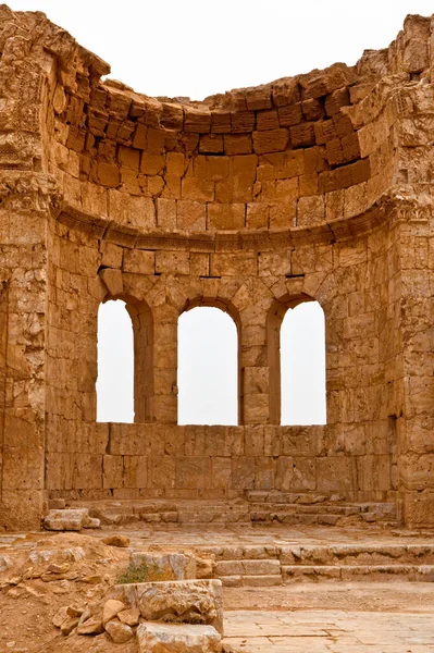 Развалины базилики Расафа Сирия — стоковое фото