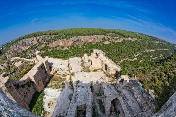 Saladin-Burg außen Syrien — Stockfoto