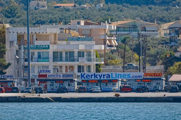 Igoumenitsa Greece September 2019 Sightseeing View Passenger Terminals Main Ferry — Stock fotografie
