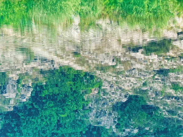 Blick Auf Die Quelle Des Flusses Cetina Kroatien Eine Schöne — Stockfoto