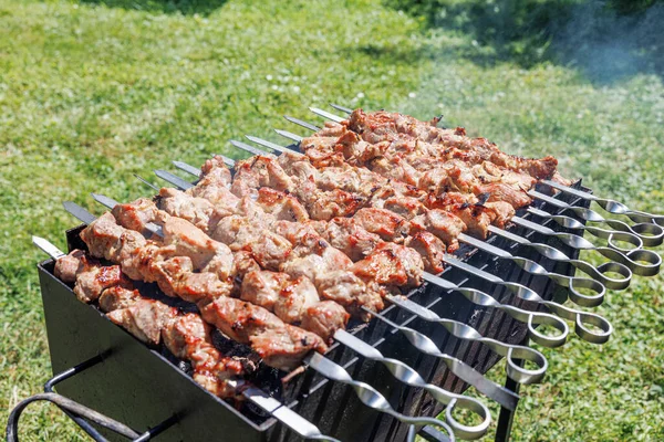 Carne Alla Griglia Barbecue — Foto Stock