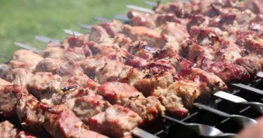 Izgarada et pişirmek. barbekü.