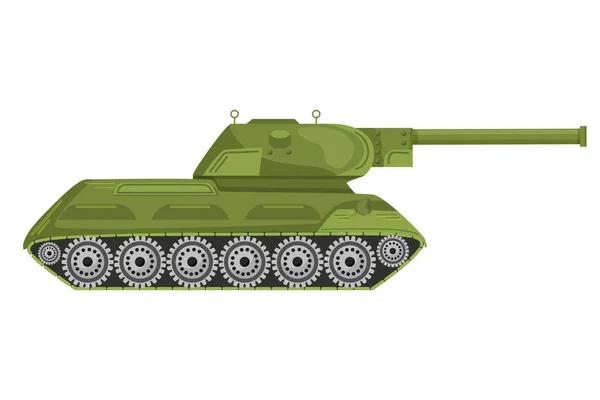 戦車だ。BTR 。軍用装備のベクトルイラスト。オブジェクトは白い背景に隔離されています。戦争だ。陸軍だ。デザインのために. — ストックベクタ